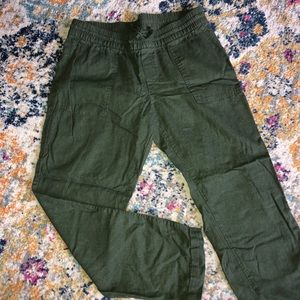OLD NAVY✨ cropped linen trousers